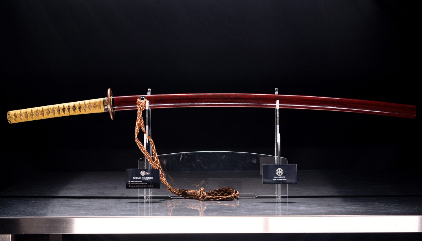 Sabre Antique Japonais Katana par Kashu Kanemaki, Edo Period, Hozon Token | Katana Masamune