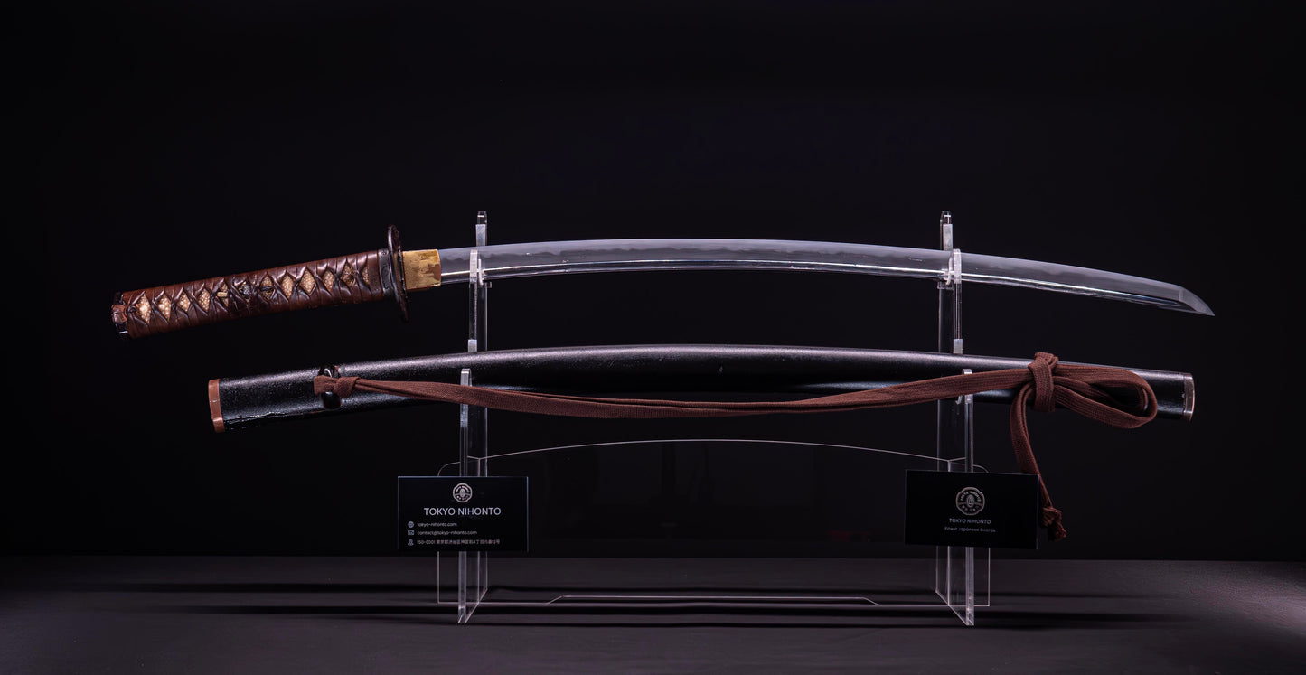 Sabre Antique Japonais Waizashi avec Bo-Hi et Sori de 2cm | Katana Masamune