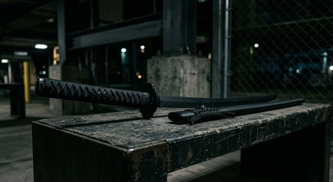 Katana Noir — Guide des Lames Sombres et Symbolisme