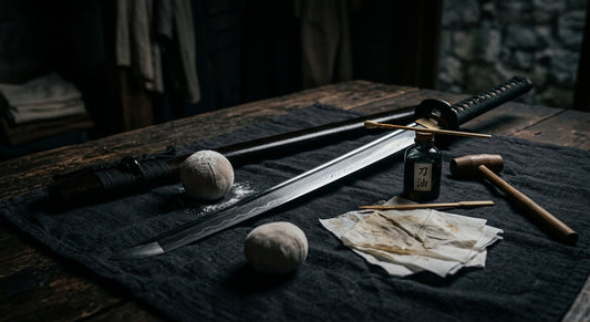 Entretien du Katana — Nettoyage, Huile et Conservation