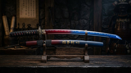 Katana Giyu Tomioka — La Lame Bicolore de l'Eau