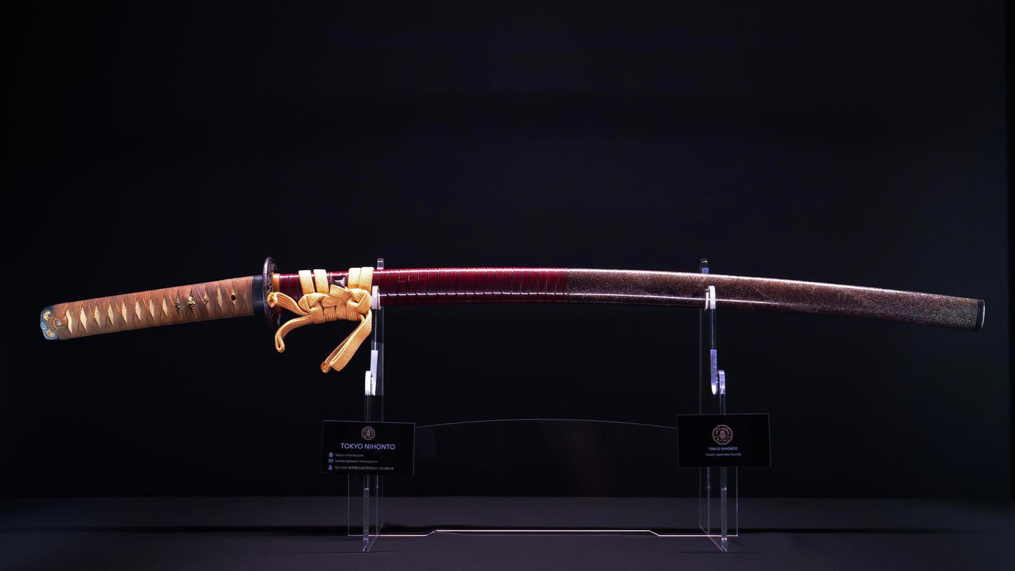 Sabre Japonais Antique Katana signé Amakuni Kura Minamoto Toshiyama | Katana Masamune
