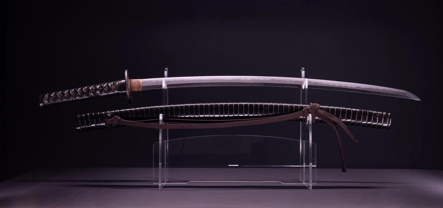 Sabre Japonais Antique Katana avec Hamon Notare Midare, Inro Saya | Katana Masamune