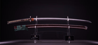 Sabre Antique Japonais Katana 65,1 cm avec tsuba en fer épais | Katana Masamune