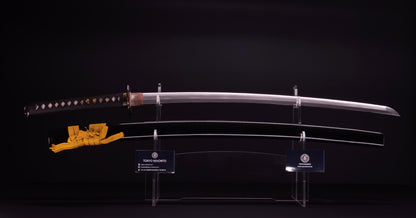 Sabre Japonais Katana Antique signé Ichiryushi Nagamitsu (Hozon) | Katana Masamune