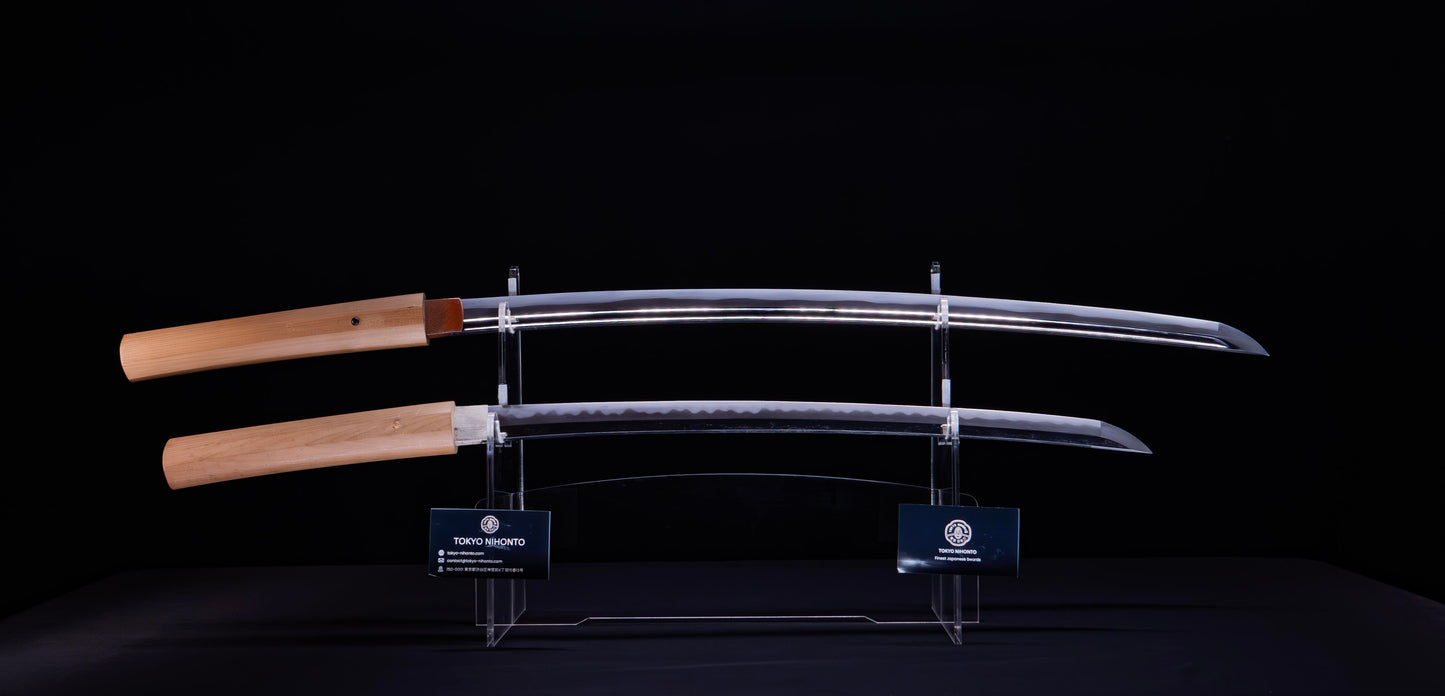 Sabre Antique Daisho Japonais - Takada School - Double HOZON | Katana Masamune