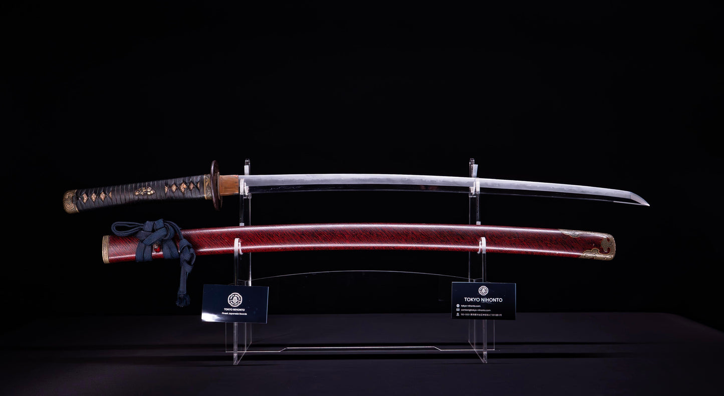 Katana Japonais Antique signé Ienaga Saku - NBTHK Hozon | Katana Masamune