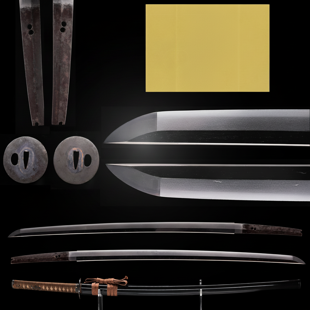 Sabre Antique Japonais Katana Komihara 古三原 - NBTHK Tokubetsu Hozon | Katana Masamune