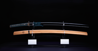 Katana Japonais Antique Tsuba Kakugata Arrondi - Fin Muromachi | Katana Masamune