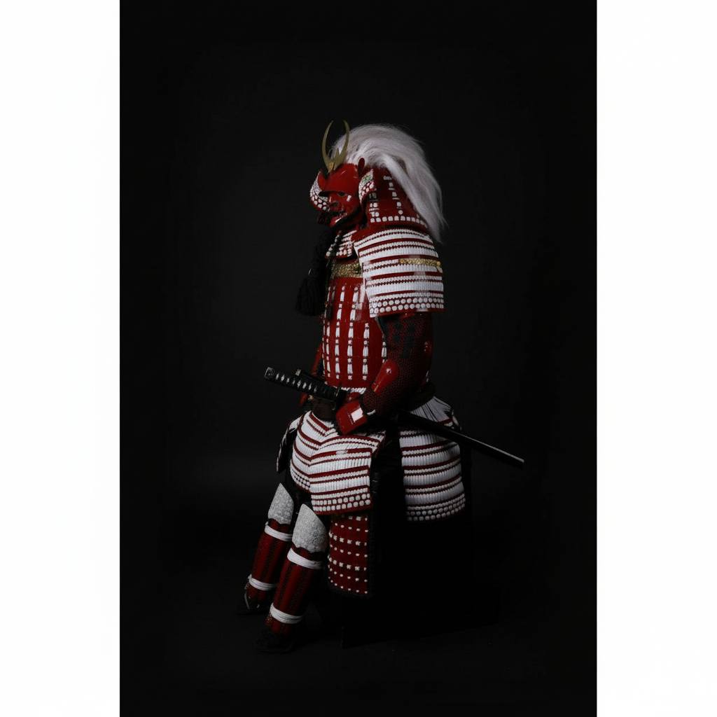 Armure Samouraï Aka | Katana Masamune
