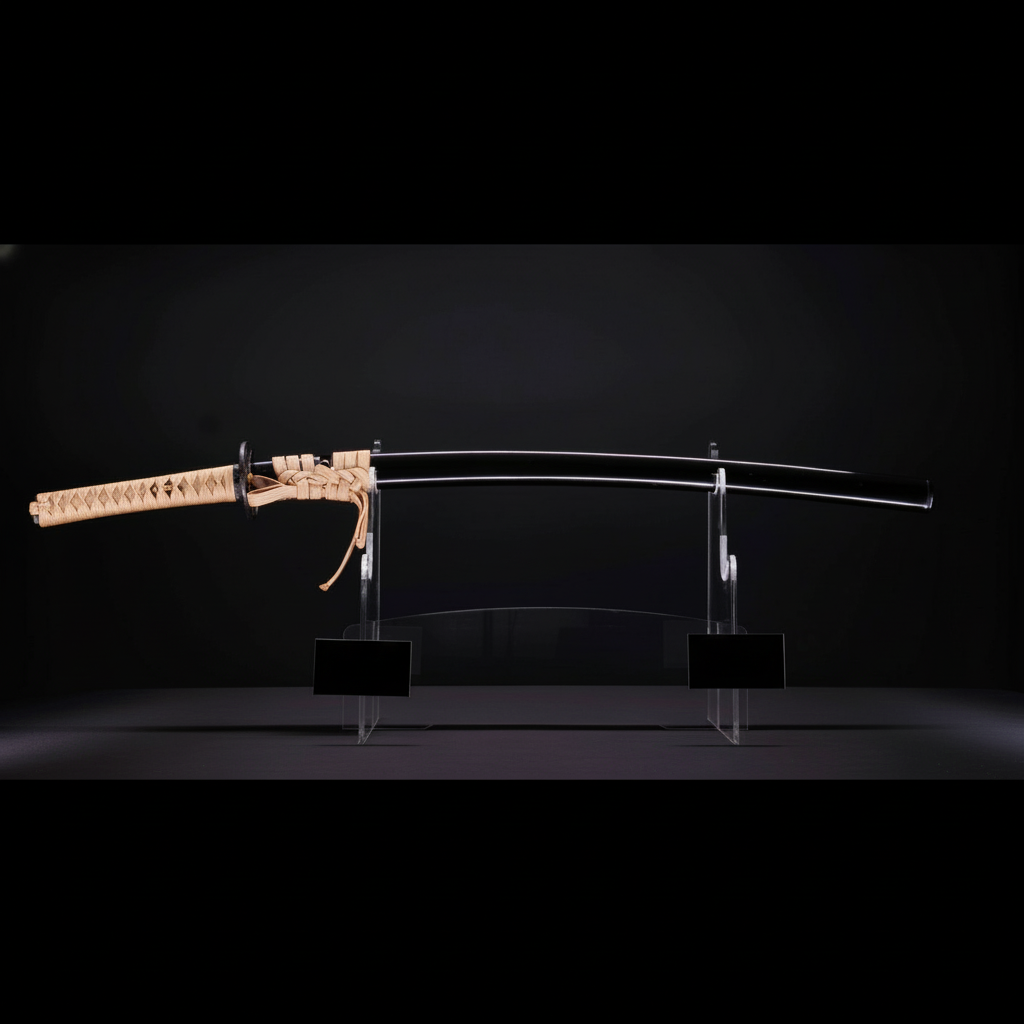 Sabre Antique Japonais Katana, Hamon Midare, Sukashi Tsuba | Katana Masamune