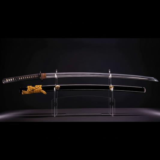 Sabre Antique Japonais Katana, avec Bo-Hi et Koshirae Kamon | Katana Masamune