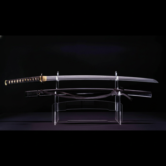 Sabre Japonais Antique Katana, Montures en Shakudo et Saya de Style Inrō | Katana Masamune