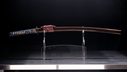 Sabre Antique Japonais Katana, Période Edo, Koshirae Marron et Bleu | Katana Masamune