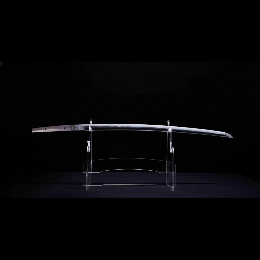 Katana japonais Antique signé Omi no Kami Fujiwara Tsuguhiro - NBTHK Hozon | Katana Masamune