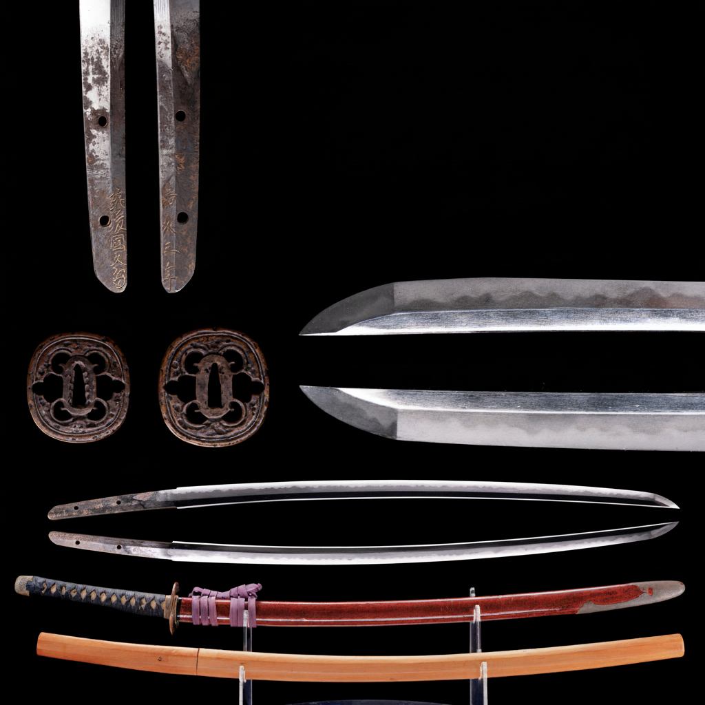 Sabre Antique Japonais Katana Kiyotsune - NTHK Kanteisho | Katana Masamune