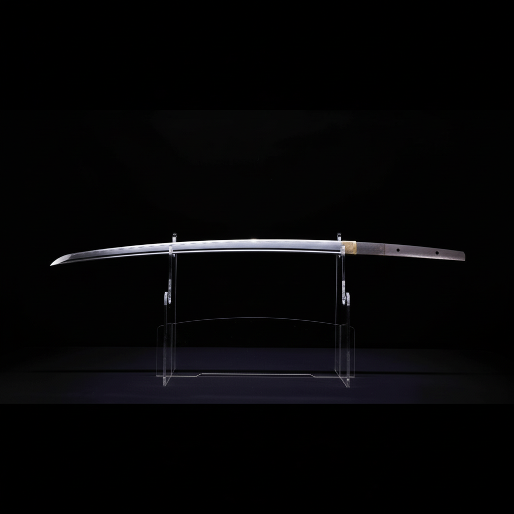 Katana japonais Antique signé Omi no Kami Fujiwara Tsuguhiro - NBTHK Hozon | Katana Masamune