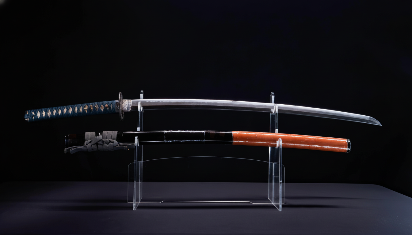 Katana Japonais Antique avec Fer Sukashi & Koshirae | Katana Masamune