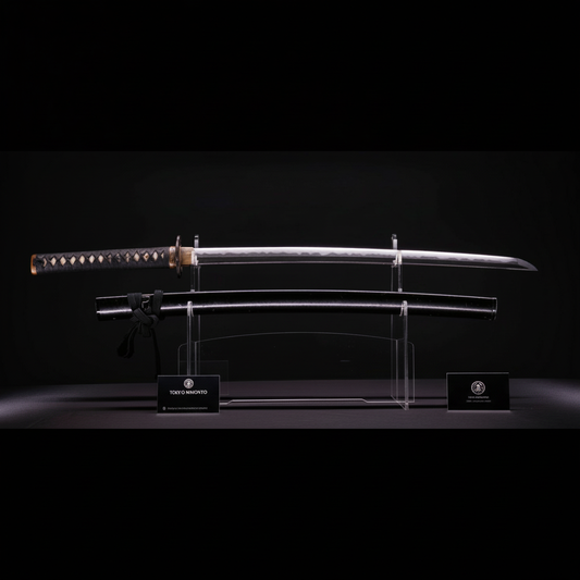 Sabre Antique Japonais Katana, Gunome Hamon et Koshirae Floral | Katana Masamune