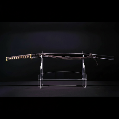 Sabre Japonais Antique Katana, Montures en Shakudo et Saya de Style Inrō | Katana Masamune