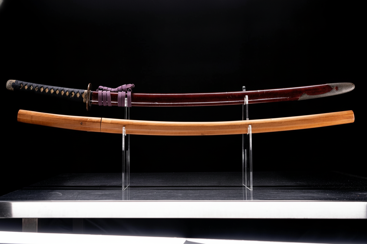 Sabre Antique Japonais Katana Kiyotsune - NTHK Kanteisho | Katana Masamune