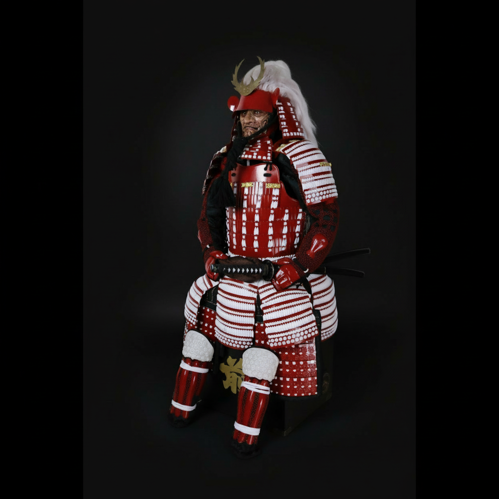 Armure Samouraï Aka | Katana Masamune