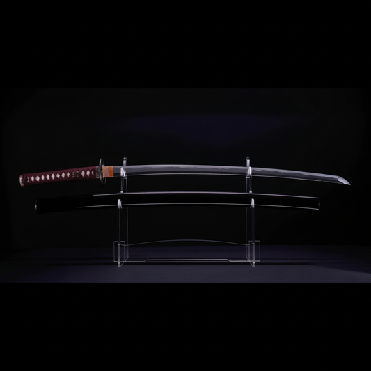 Sabre Antique Katana Japonais avec Kuruma-sukashi Tsuba | Katana Masamune