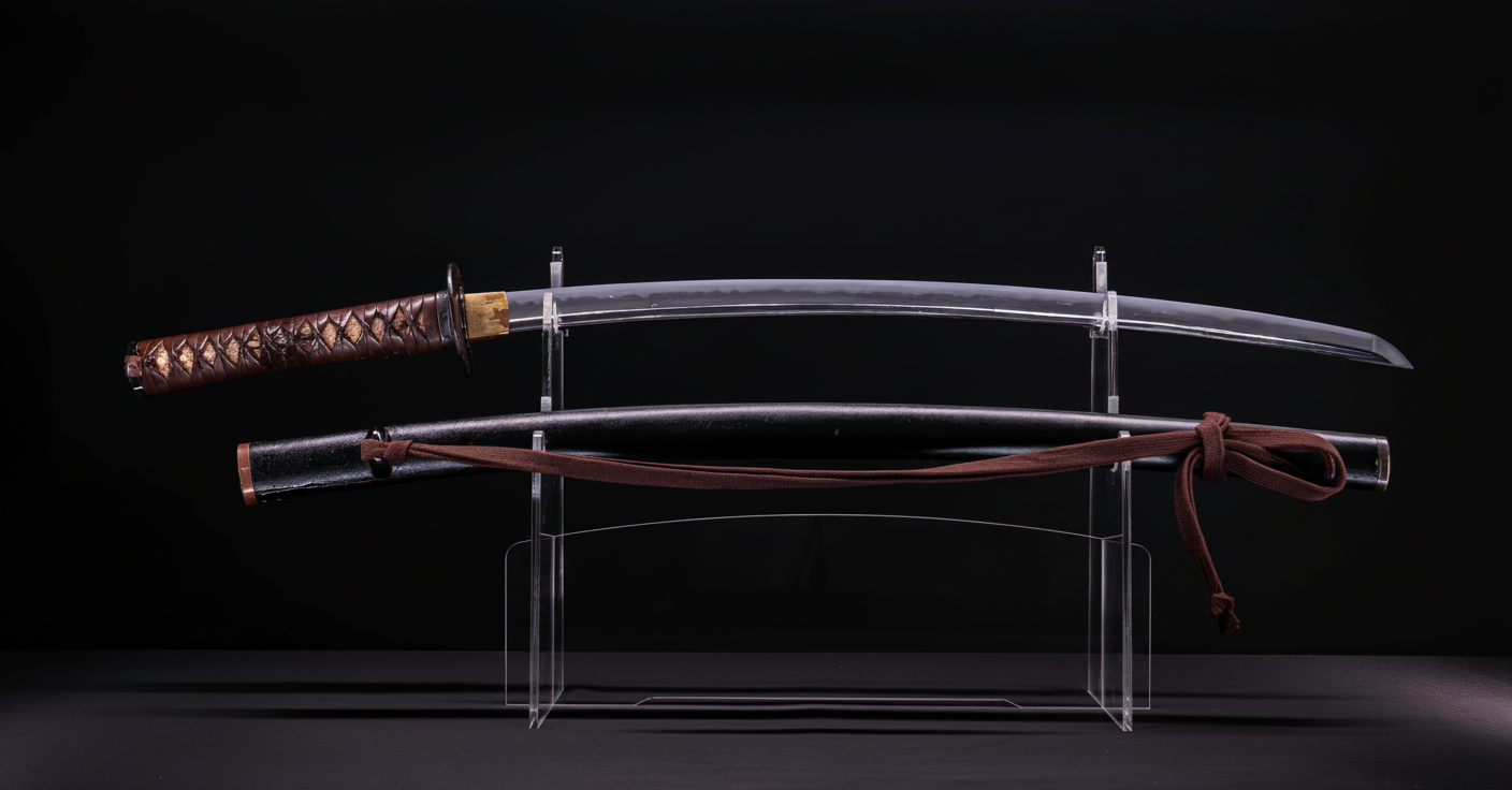 Sabre Antique Japonais Waizashi avec Bo-Hi et Sori de 2cm | Katana Masamune